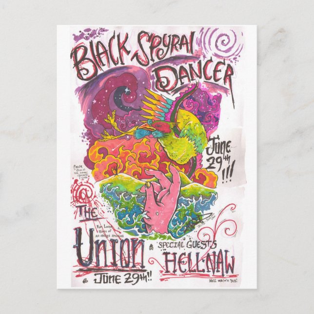 29. Juni Flyer anzeigen - Vollfarben Postkarte (Vorderseite)