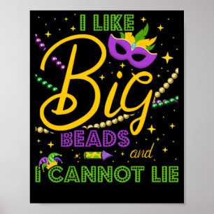 29.Karneval Mardi Gras für einen Mardi Gras Fan Poster