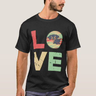 29 Retro Vintage Dachshund-Hundemutter-Geschenke D T-Shirt
