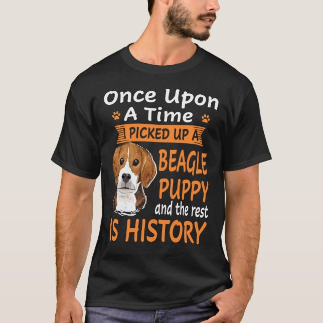 29 Stück für Stück - Beagle Welpe T-Shirt (Vorderseite)