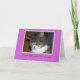 29 wieder? Geburtstagskarte mit Foto einer Katze W Karte (Vorderseite)