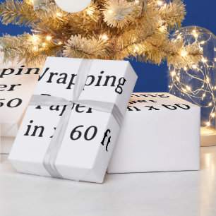 29 x 60 Fuß Matt Geschenkpapier