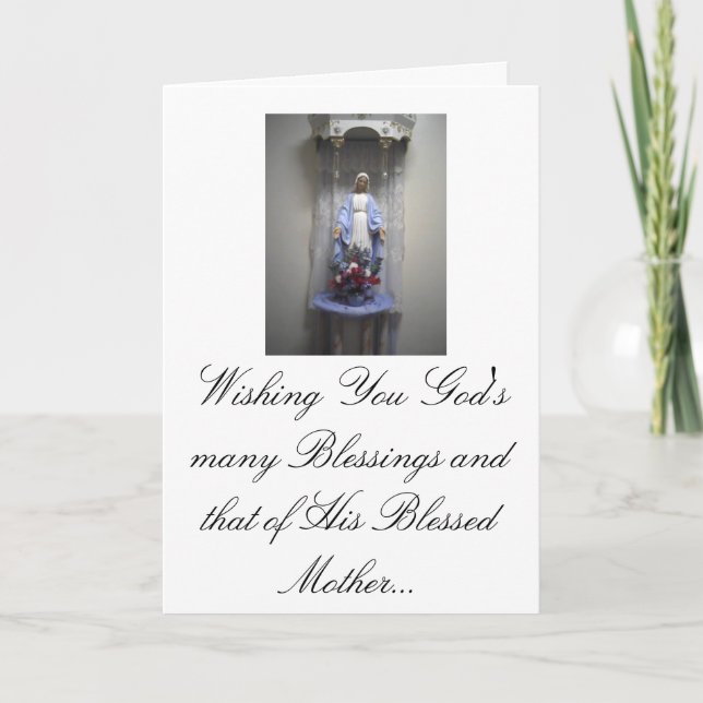 2-04-10021, Wishing You God's many Blessings ... Karte (Vorderseite)