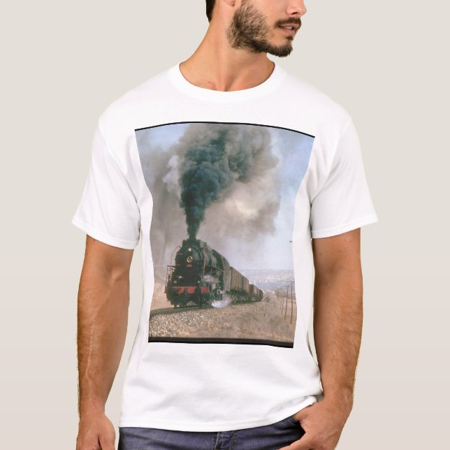 2-10-0 keine 56309 Kreuze die barren_Steam Züge T-Shirt (Vorderseite)