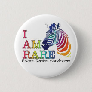 2,25" Abzeichen - Ehlers-Danlos-Syndrom Button
