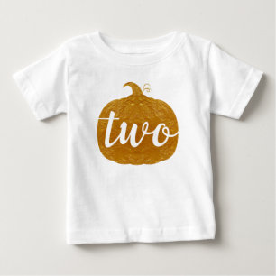 2 2. Geburtstag Baby   Golden Pumpkin T-shirt