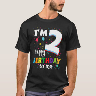 2. 2. Geburtstag Happy Birthday Boy 2 Jahre Ol T-Shirt