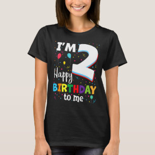 2. 2. Geburtstag Happy Birthday Boy 2 Jahre Ol T-Shirt