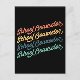 2/2 - Zurück zur Vintagen Schulberaterin Postkarte