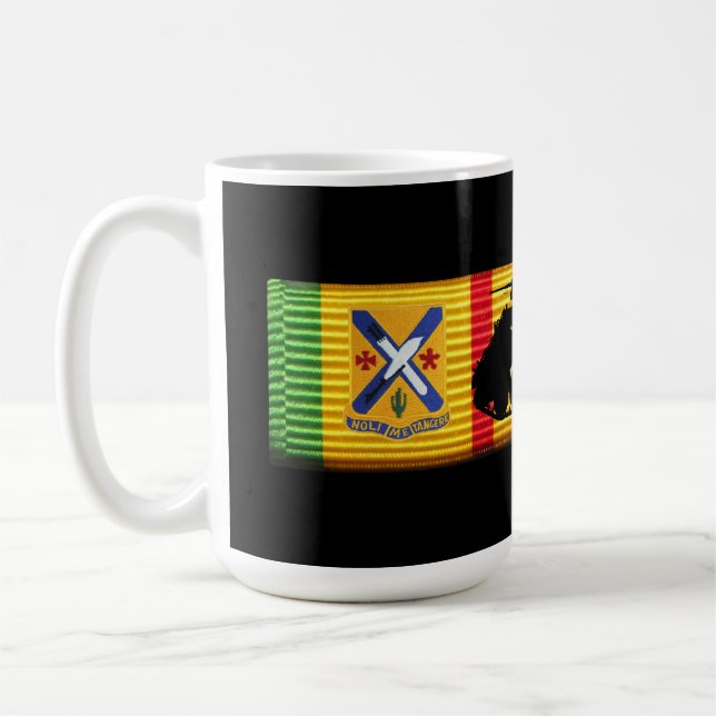 2/2nd Infanterie-Vietnam-Service-Band-Tasse Tasse (Links)