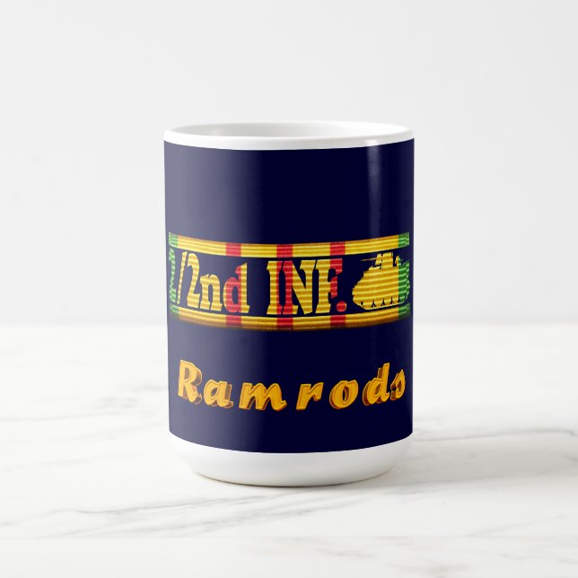 2/2nd Infanterie VSR Ramrods Insignie-Tasse Tasse (Mittel)