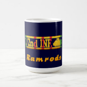 2/2nd Infanterie VSR Ramrods Insignie-Tasse Tasse