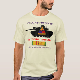 2/34th Rüstung zuerst in Kambodscha-Shirt T-Shirt