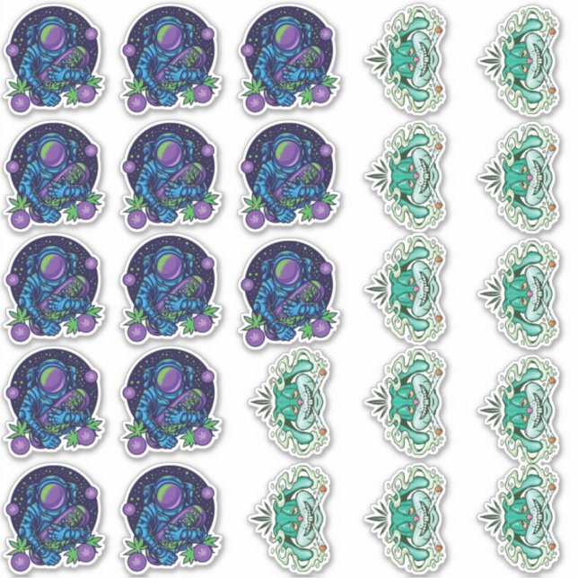 2,375" x 2,625" Aufkleber (Vorderseite)