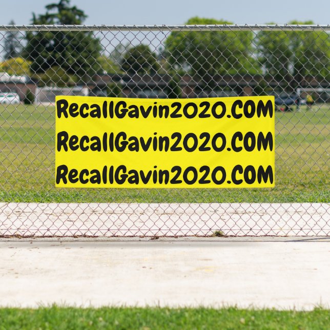 2,5 ft x 2 ft rot, weiß und blau banner (Insitu)