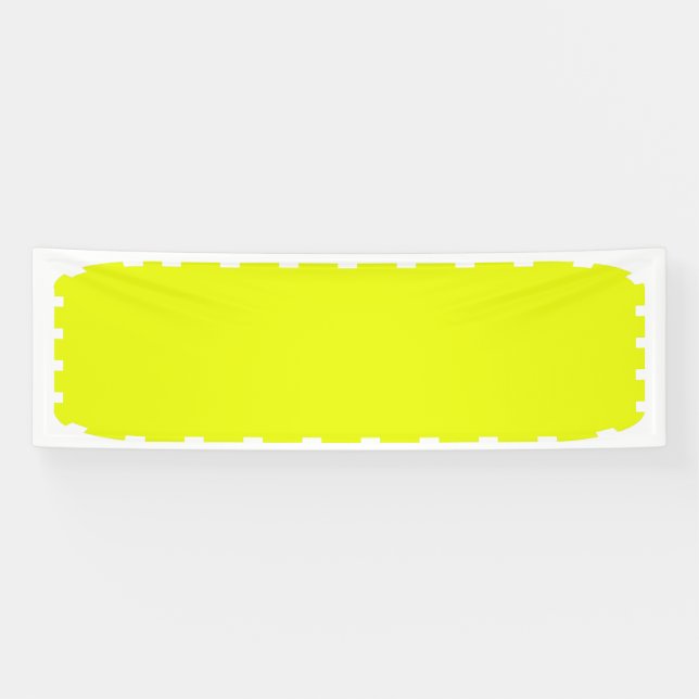 2,5' x 8' Schablone der Fahnen-DIY addieren Banner (Horizontal)