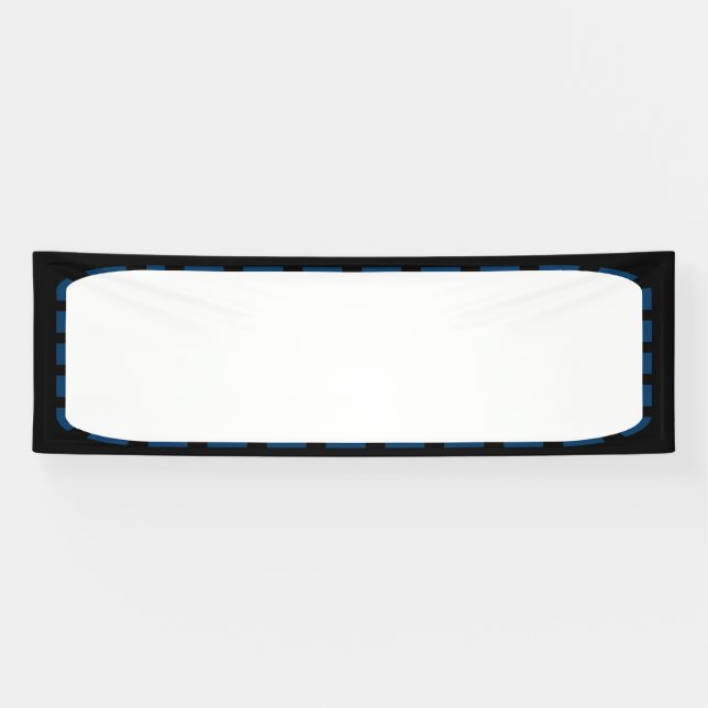 2,5' x 8' Schablone der Fahnen-DIY addieren Banner (Horizontal)