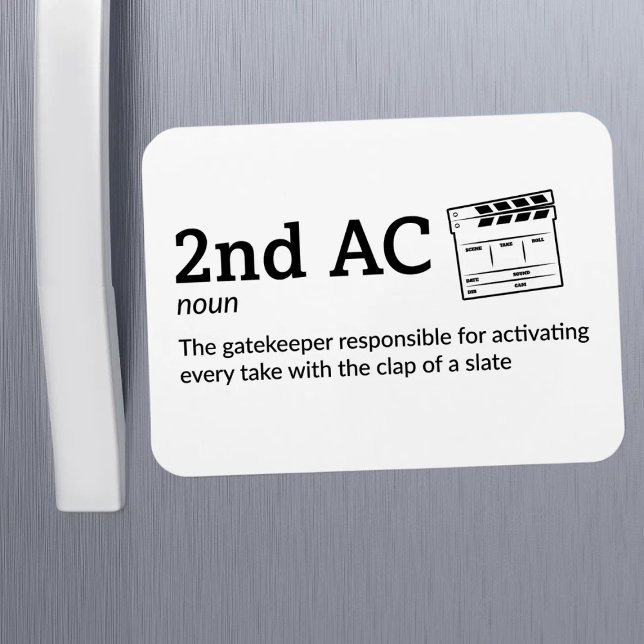 2. AC Definition - Kamerateam 3" x 4" Flex Magnet (Von Creator hochgeladen)