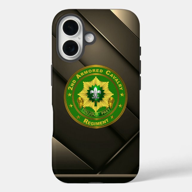 2. ACR Rüstkavalry Regiment Case-Mate iPhone Hülle (Rückseite)