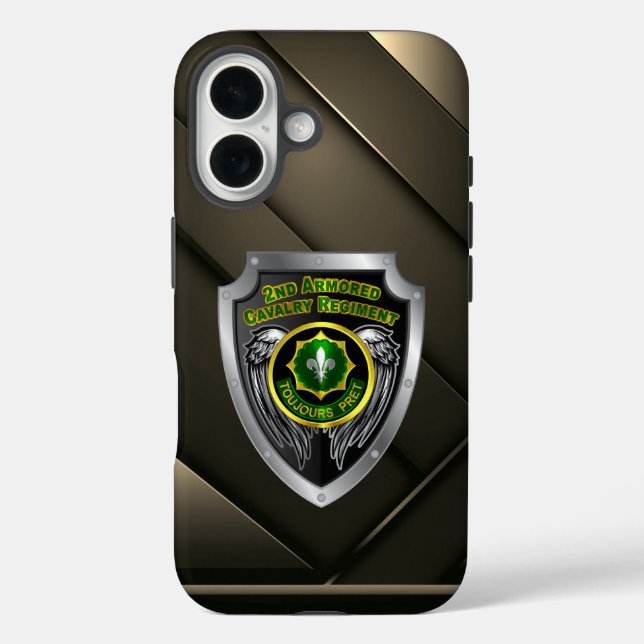 2. ACR Rüstkavalry Regiment Case-Mate iPhone Hülle (Rückseite)