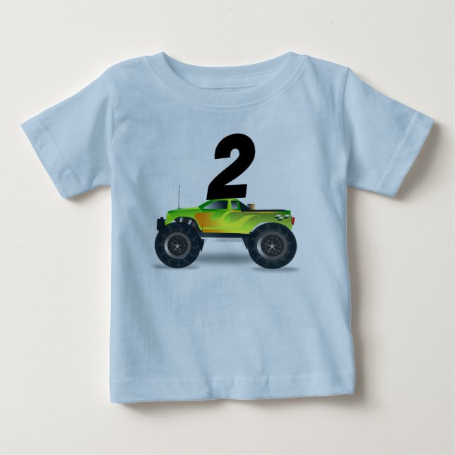 2. ALTER ZWEI MONSTER LKW-T - SHIRT (Vorderseite)