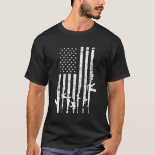 2. Änderung zu den US-amerikanischen Flag Guns Pro T-Shirt