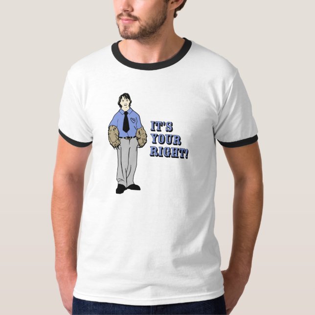 2. Änderungs-Bärn-Arme T-Shirt (Vorderseite)