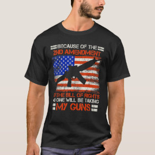 2. Änderungsantrag Niemand wird mir die Waffen weg T-Shirt