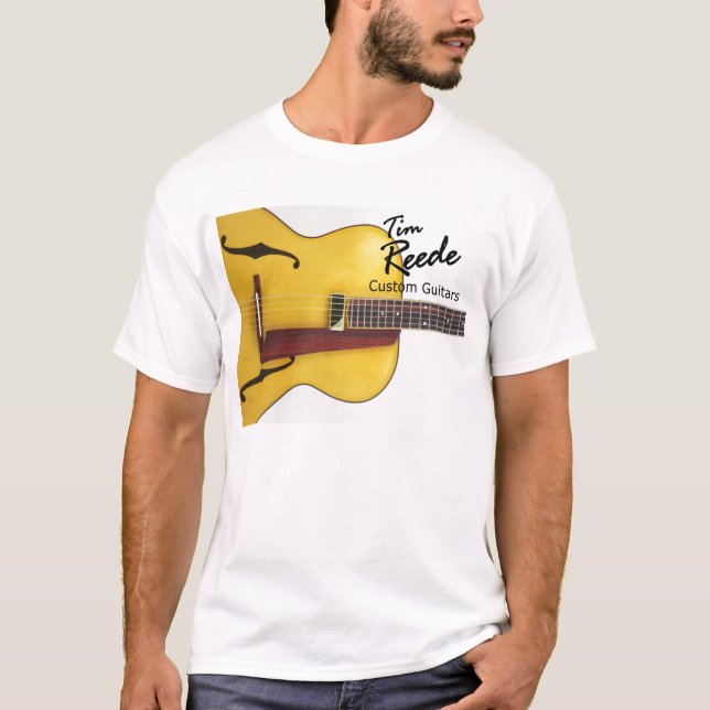 #2-archtop-halfview, Abziehbild Tims Reede T-Shirt (Vorderseite)