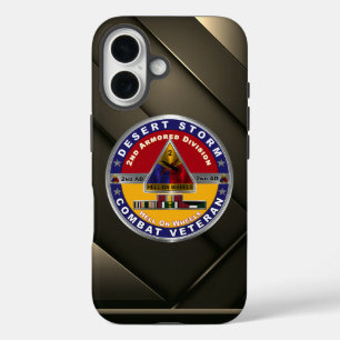 2. Armored Division Desert Storm Veteran iPhone 16 Hülle