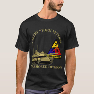 2. Armored Division Desert Storm Veteran Veteran T-Shirt