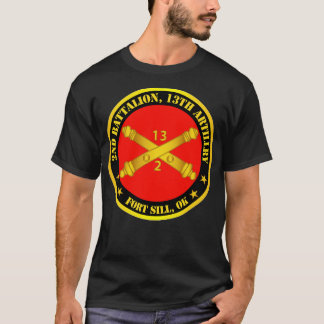 2. Bataillon 13. Artillerie Regiment mit Zweigstel T-Shirt