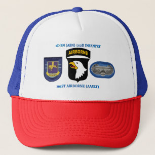 2. BATAILLON-502. INFANTERIE-101. IM FLUGZEUG HUT TRUCKERKAPPE