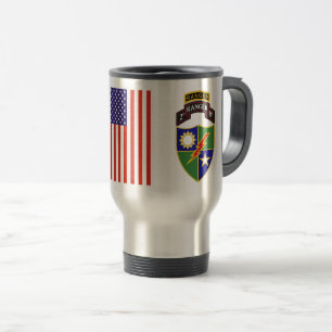 2. Bataillon - 75. Ranger w/Tab Travel Mug Reisebecher