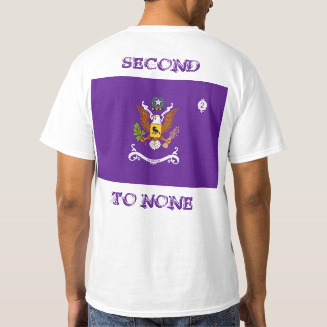 2. Bataillon 8. Regiment Texas Staat Guard T-Shirt (Rückseite)