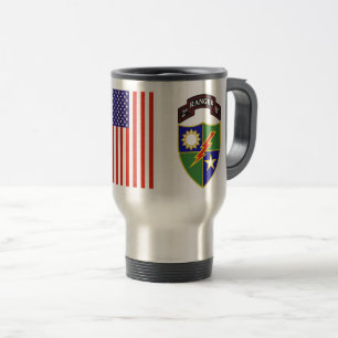 2. Batalion - 75. Ranger Regiment Travel Mug Reisebecher