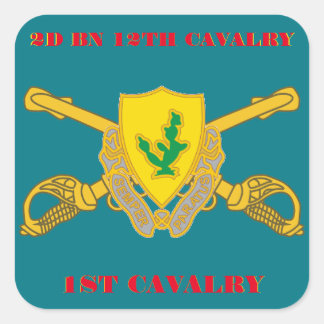 2. BATTALION 12. CAVALRY 1. CAVALRY STICKERS