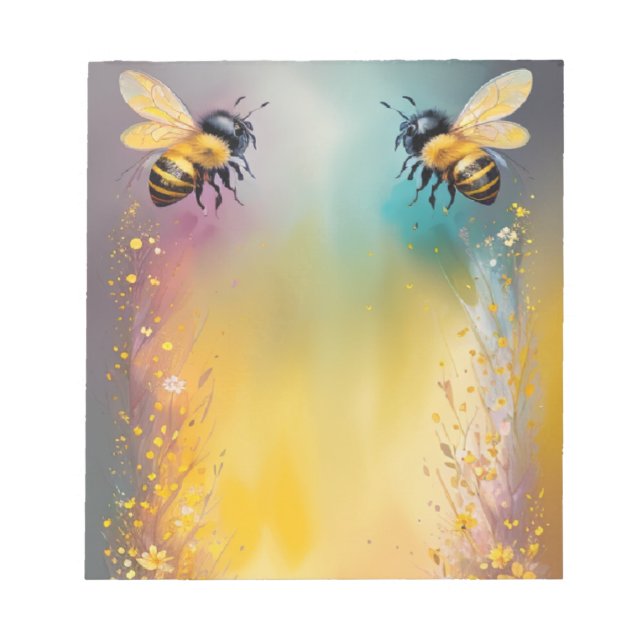 2 Bees Notepad Notizblock (Vorderseite)