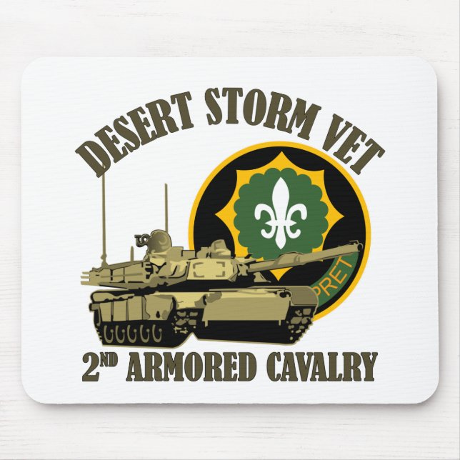 2. Behälter des ACR-Wüstensturm-Tierarzt-M1 Mousepad (Vorne)