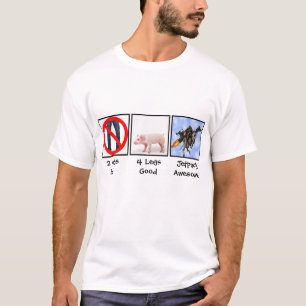 2 Beine schlecht T-Shirt