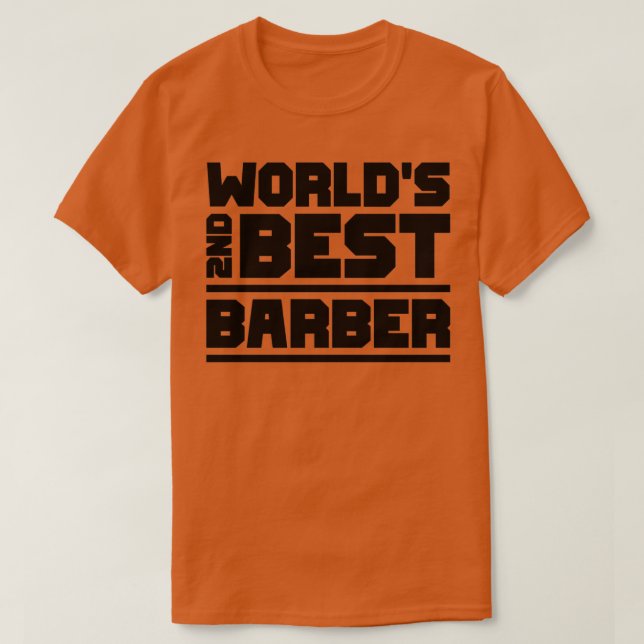 2. Bester Friseur T-Shirt (Design vorne)