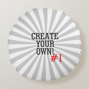 2 Bilder schaffen leicht Ihre Selbst in zwei Rundes Kissen