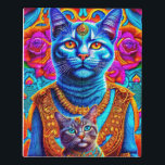 2 blaue Katzen-Abbildung Puzzle<br><div class="desc">Katzenliebhaber vereinen sich! Dieses Katzenwerk ist ein purer Weg, um Ihrer Wohngestaltung eine Touch felinen Flairs hinzuzufügen. Dieses Kunstwerk bringt dir sicher ein Lächeln ins Gesicht. Egal ob Sie ein kühnes Statement für Ihr Wohnzimmer oder einen charmanten Akzent für Ihr Büro suchen, dieses Katzenkunstwerk hat Sie got. Warum sollte man...</div>