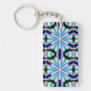 2 blauer Schlüsselanhänger