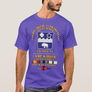 2. Bn M 17. Infanterie 7. ID Camp Kaiser Korea Un T-Shirt