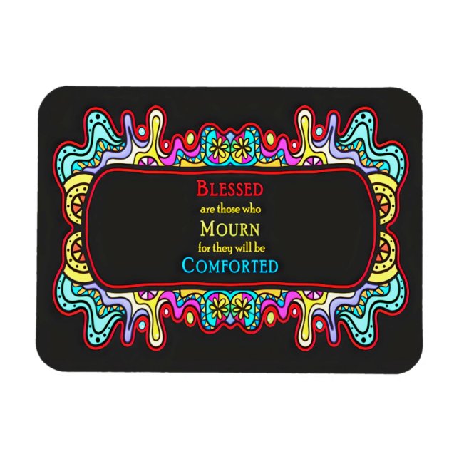 2. Breitengrad - Wer trauert Magnet (Horizontal)