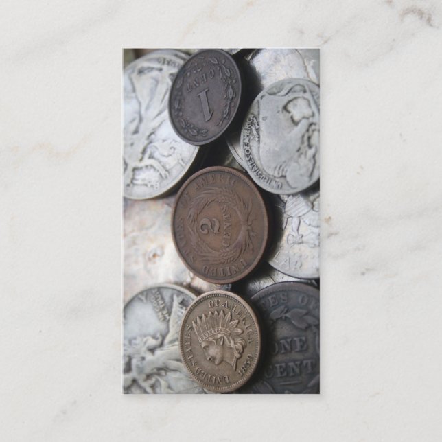 2 Cent Visitenkarte (Vorderseite)