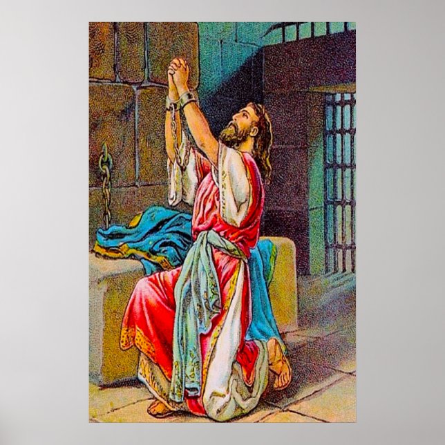 2 Chronicles 33 Manasseh's Sin and Prayer Poster (Vorne)