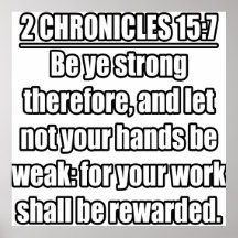 2 Chroniken 15:7 KJV Bibelverse