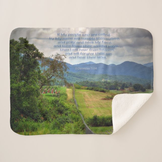 2 Chroniken 7:14 Sherpadecke (Vorderseite (Horizontal))